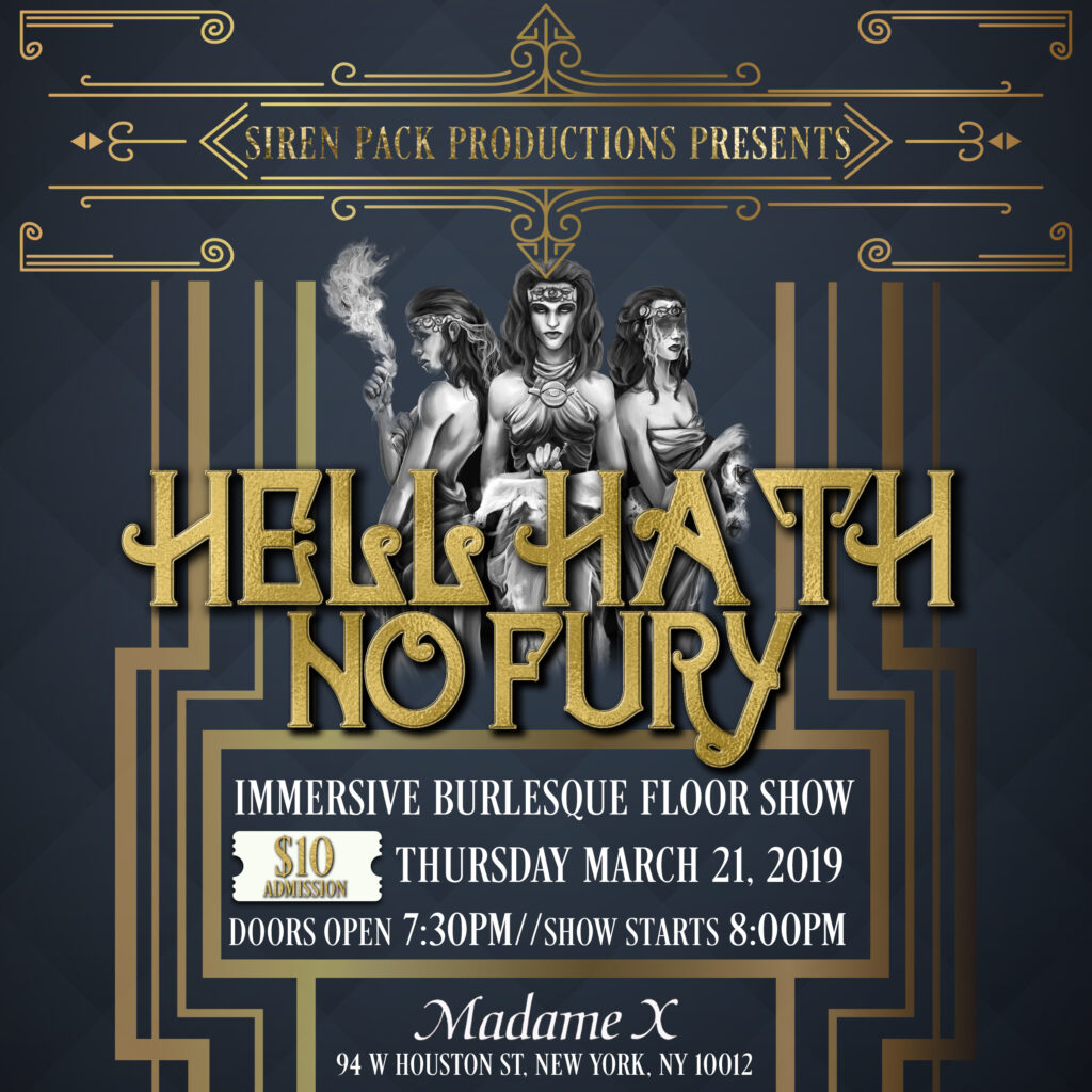 Hell Hath No Fury Burlesque Show - https://sirenpack.com