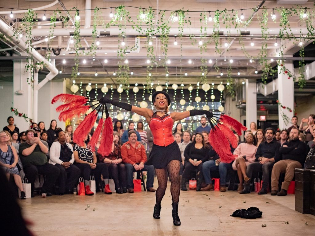 "Immersive burlesque show" - https://sirenpack.com