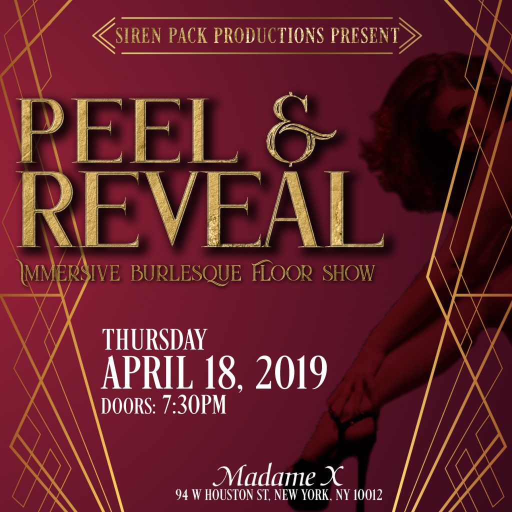 "Immersive Burlesque Show" - https://sirenpack.com