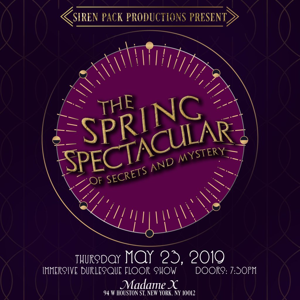 "Immersive burlesque floor show" - https://sirenpack.com