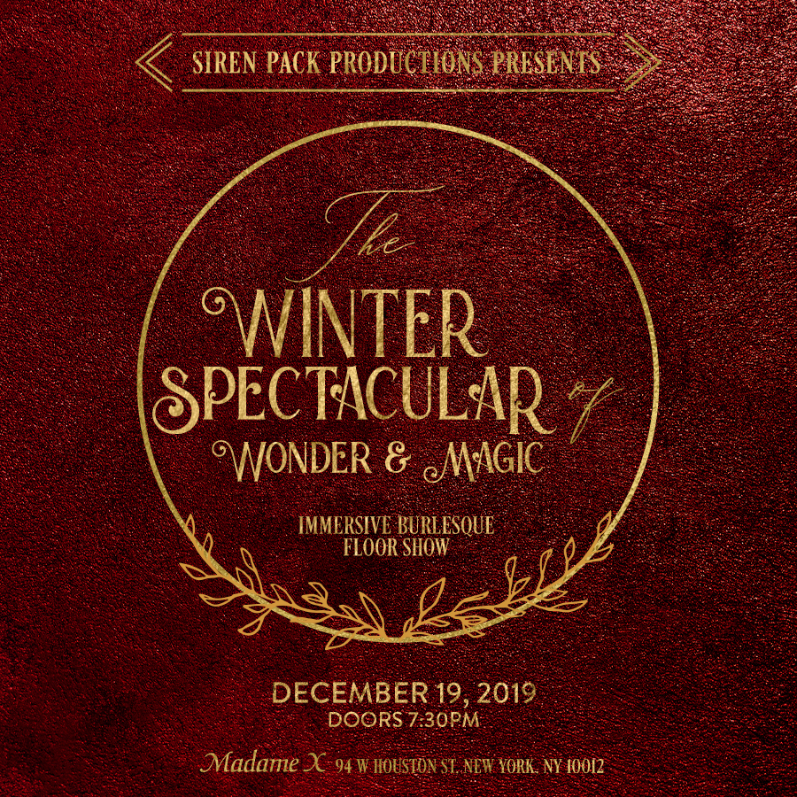 "Immersive burlesque show" - https://sirenpack.com