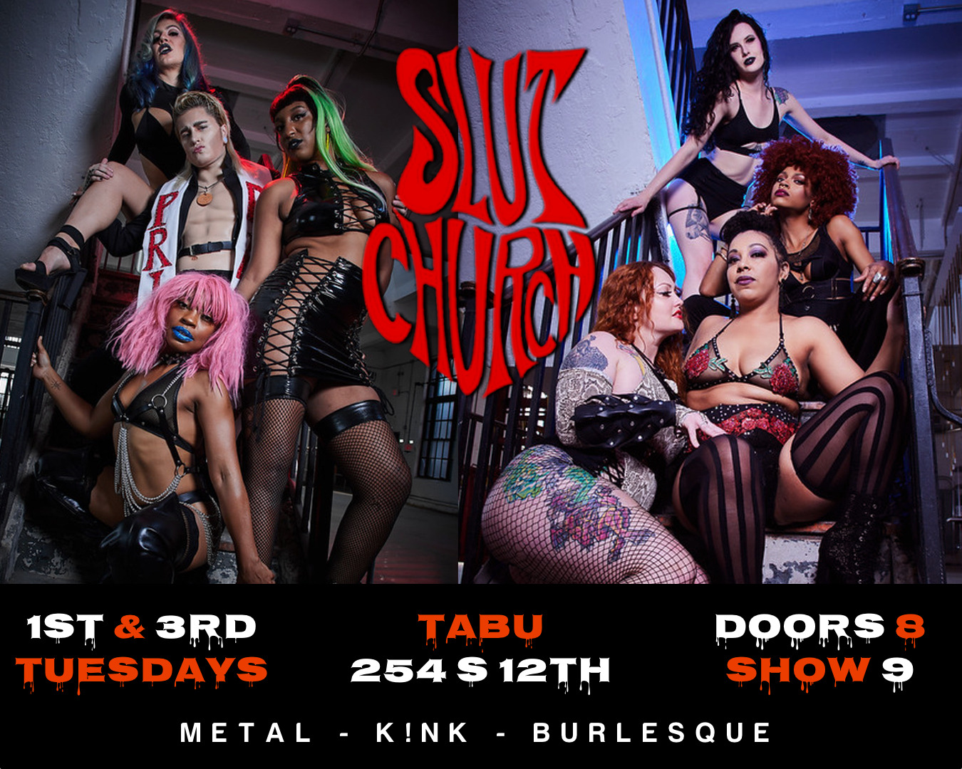 "SlutChurch Philly" - https://sirenpack.com